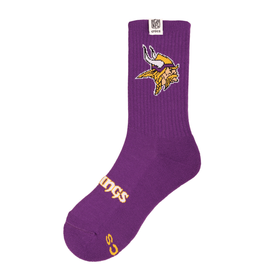 Crocs - NFL Minnesota Vikings Crocs Socks Men