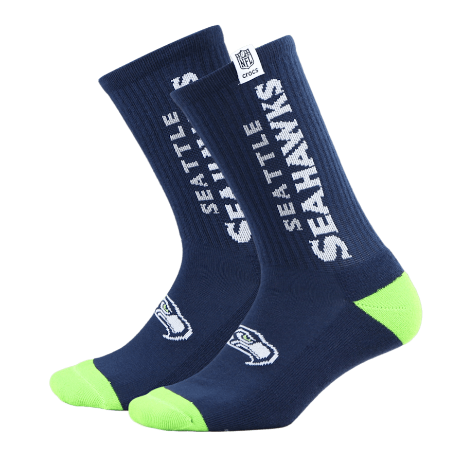 Crocs - NFL Seattle Seahawks Crocs Socks Men