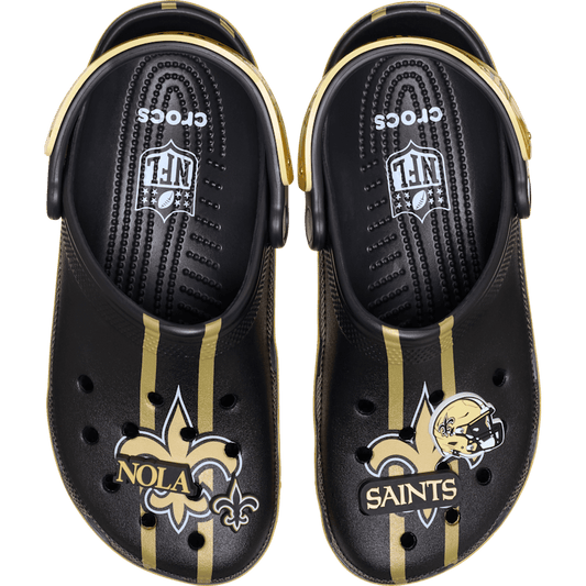 Crocs - NFL New Orleans Saints Classic Clog Women|Men