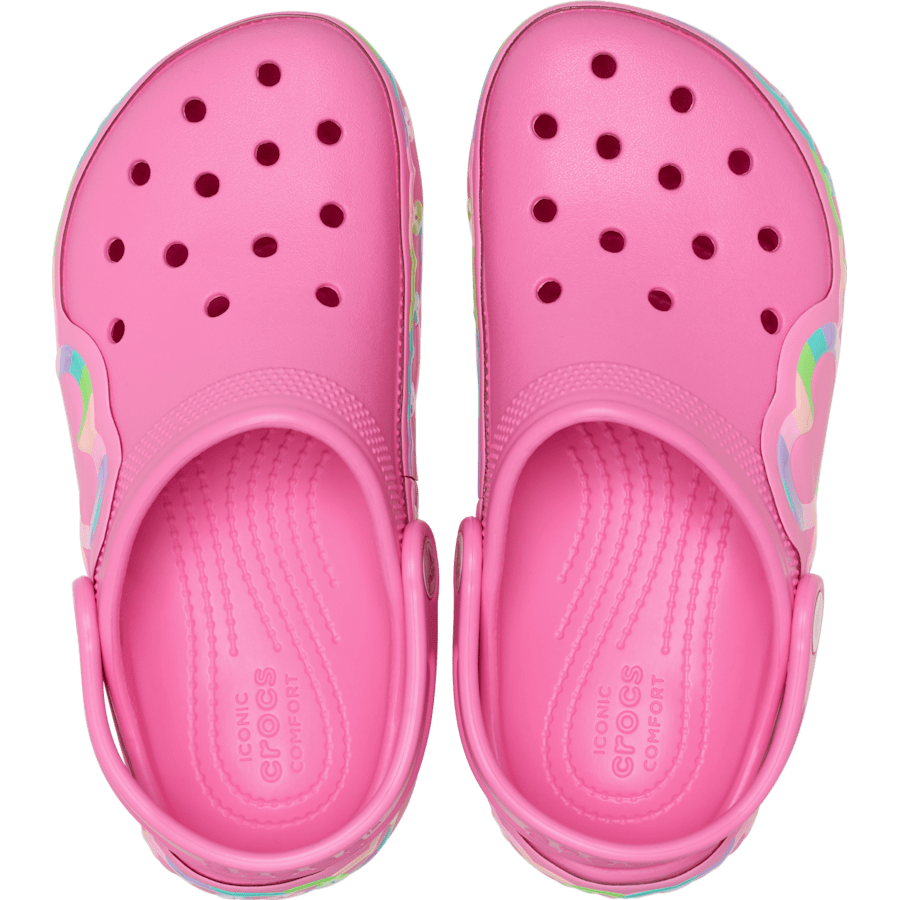 Crocs - Kids' Classic Heart Lights Clog Kids