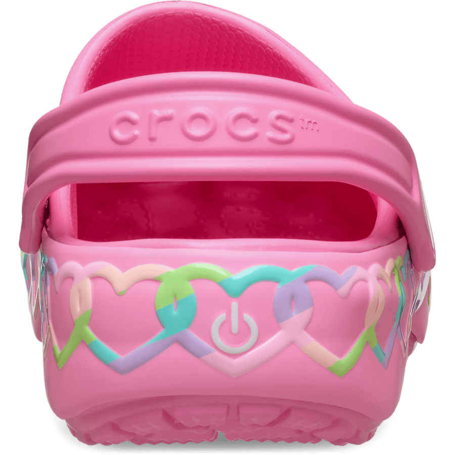 Crocs - Kids' Classic Heart Lights Clog Kids