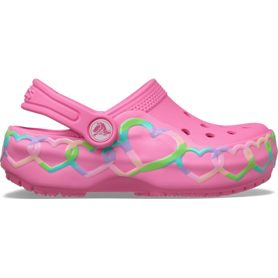 Crocs - Toddler Classic Heart Lights Clog Kids