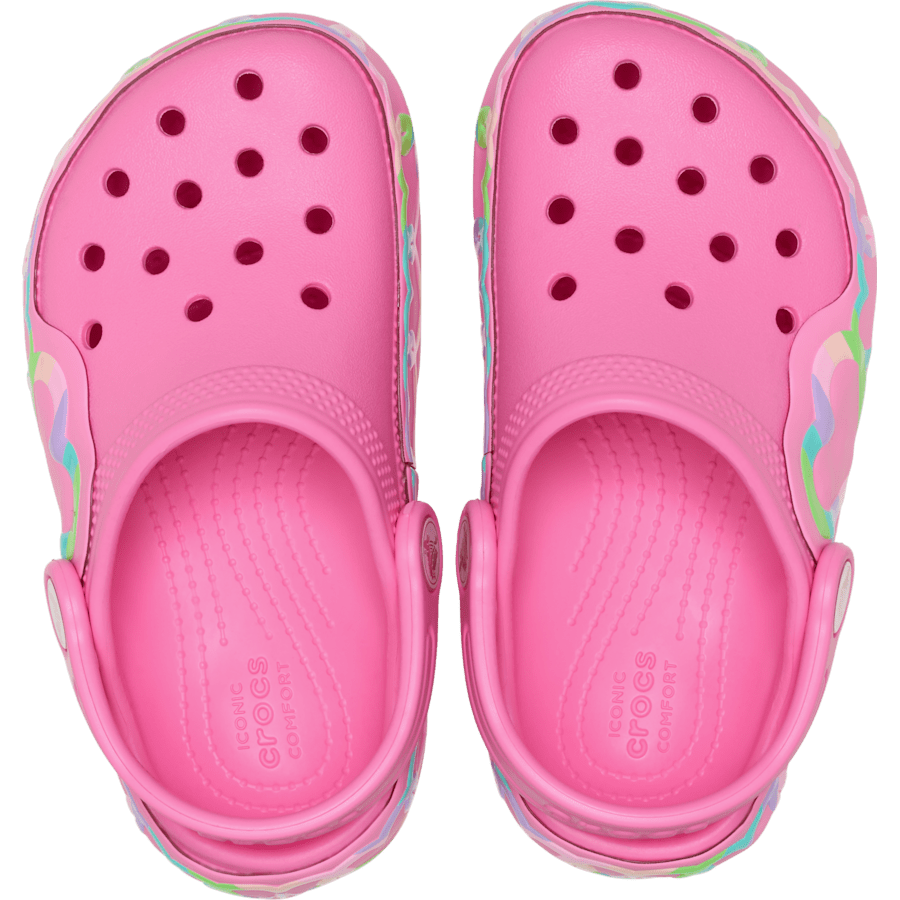 Crocs - Toddler Classic Heart Lights Clog Kids