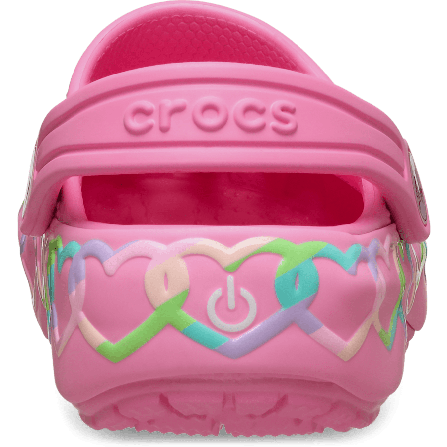 Crocs - Toddler Classic Heart Lights Clog Kids
