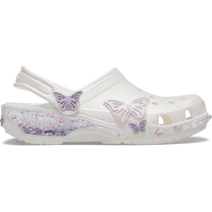 Crocs - Toddler Classic Butterfly Sparkle Shaker Clog Kids