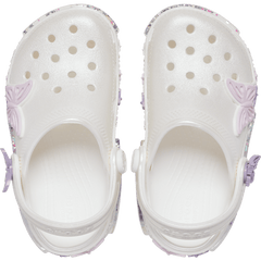 Crocs - Toddler Classic Butterfly Sparkle Shaker Clog Kids