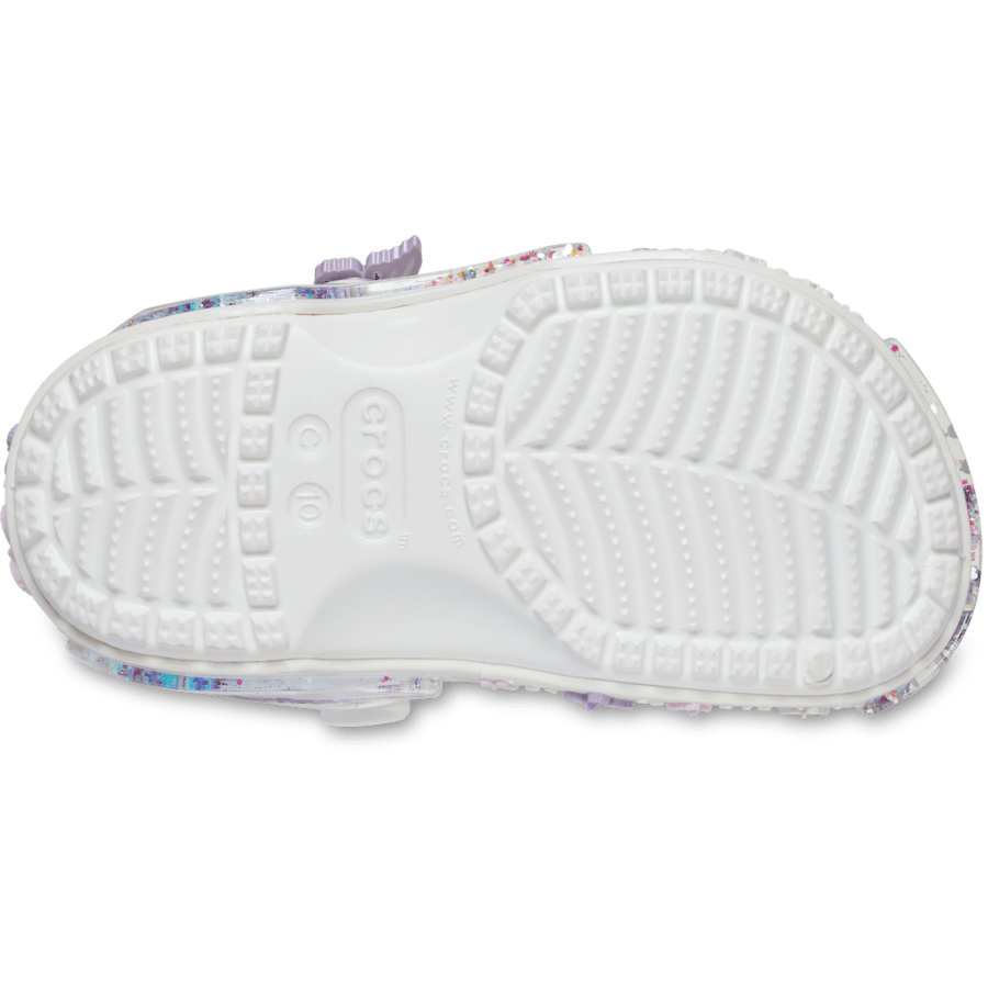 Crocs - Toddler Classic Butterfly Sparkle Shaker Clog Kids