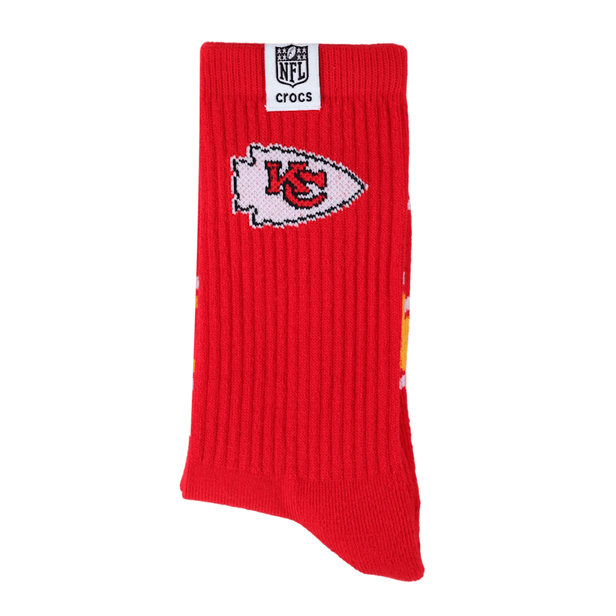 Crocs - NFL Kansas City Chiefs Crocs Socks Men