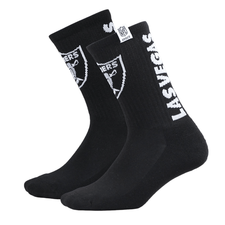 Crocs - NFL Las Vegas Raiders Crocs Socks Men