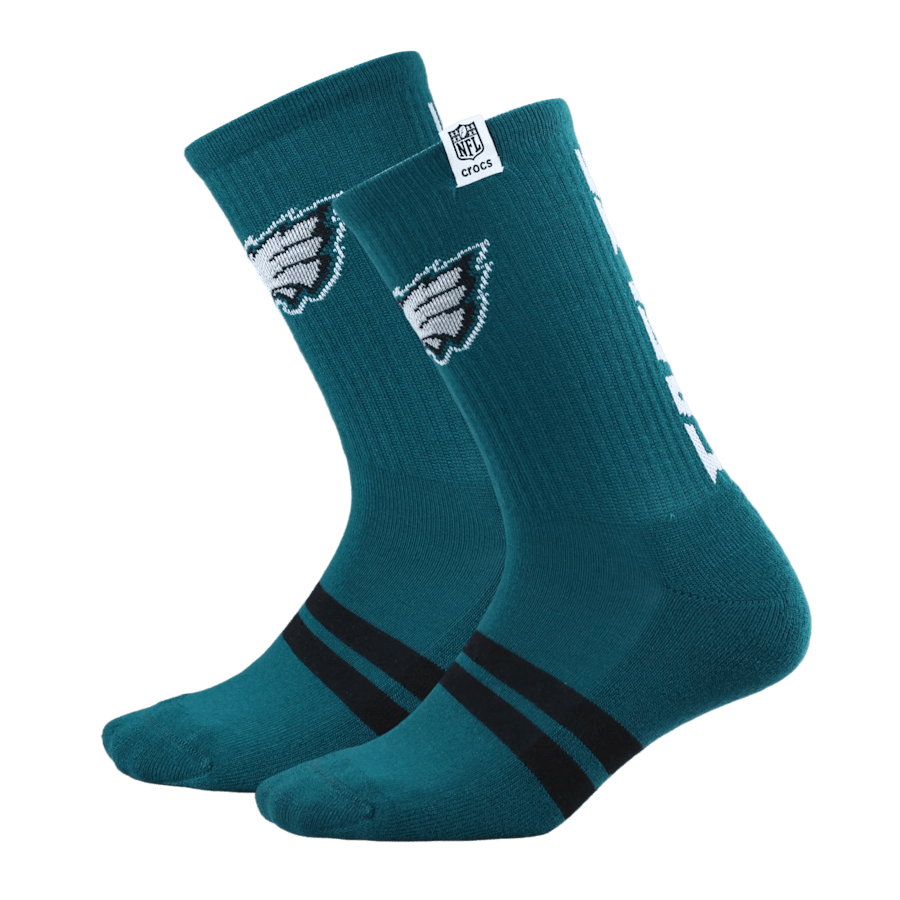 Crocs - NFL Philadelphia Eagles Crocs Socks Men