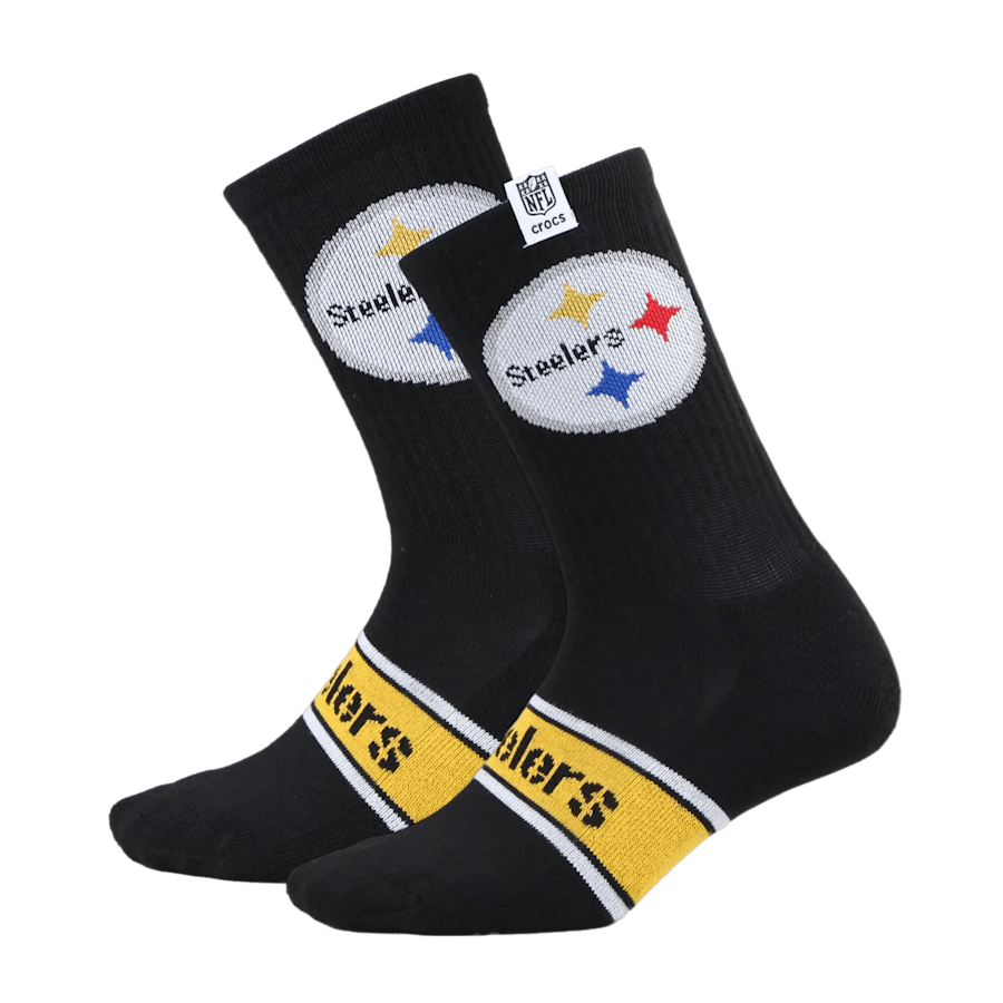 Crocs - NFL Pittsburgh Steelers Crocs Socks Men