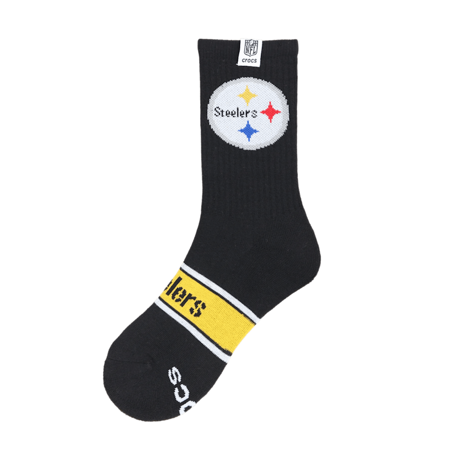 Crocs - NFL Pittsburgh Steelers Crocs Socks Men