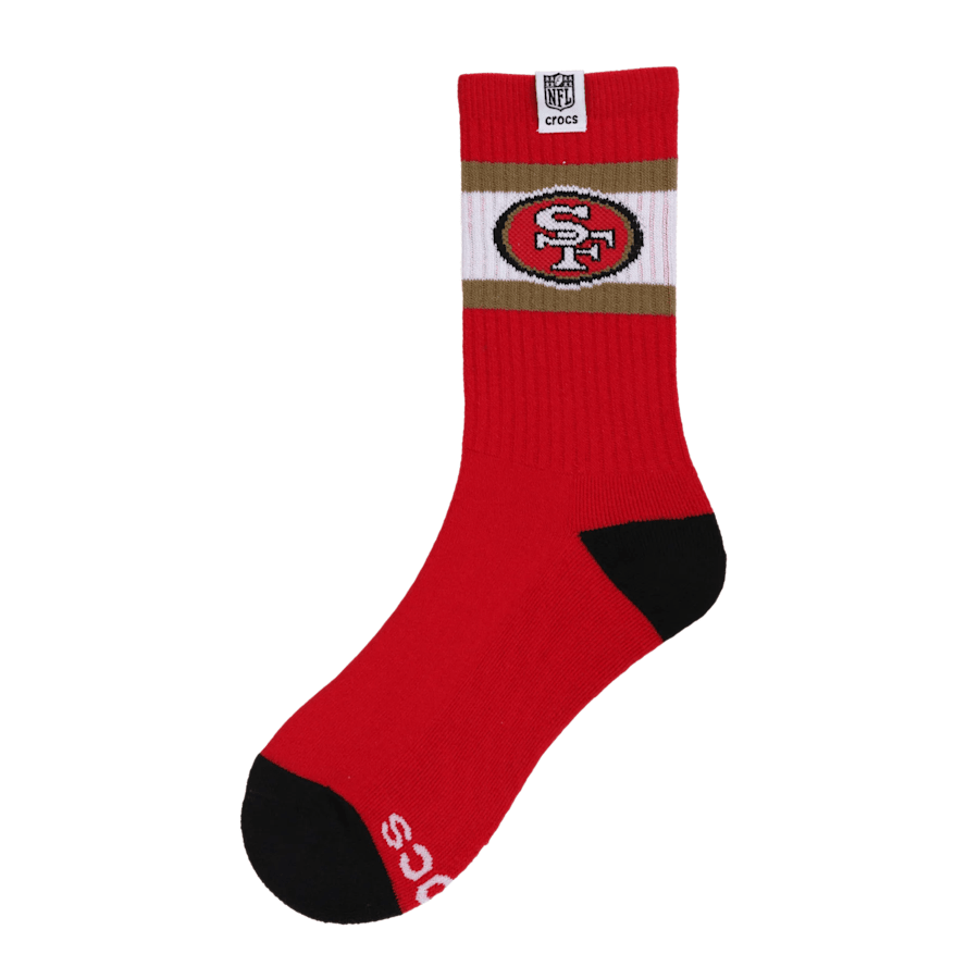 Crocs - NFL San Francisco 49ers Crocs Socks Men